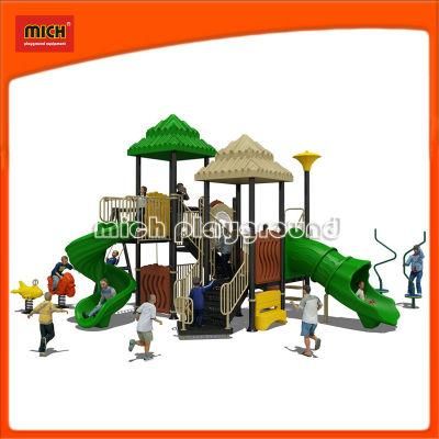 Kids Outdoor Plastic Playground Equipment for Amusement
