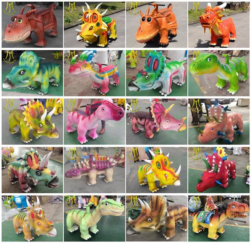 Hansel Amusement Park Ride Electric Dinosaur Scooter Rides