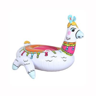 Inflatable Alpaca Floating Float Summer Swim Party Water Float Inflatable Ride