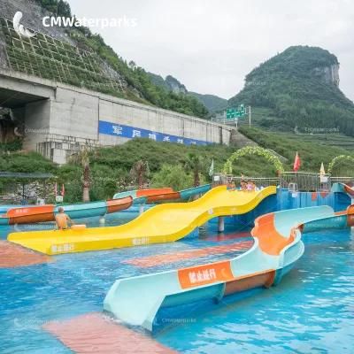 New Arrival Water Park Fiberglass Water Slide Kids Playground Equipment Pool Slides