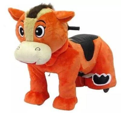 Plush Walking Animal Kiddie Rides