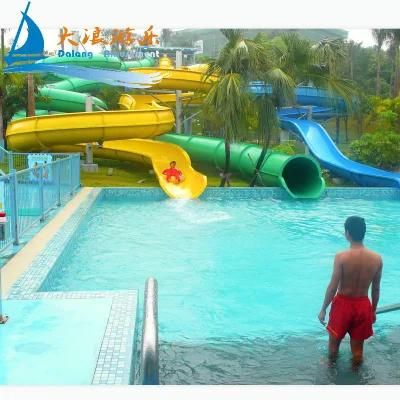 Water Slide Used Large Fiber Reinforced Plastic Water Slide for Sale Commercial Water Slide