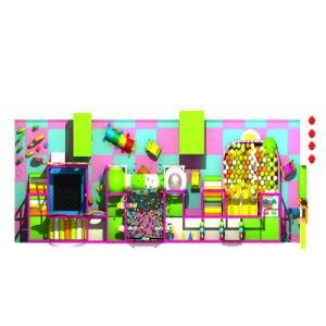 Indoor Playground Kids Candy Theme Castle Equipment