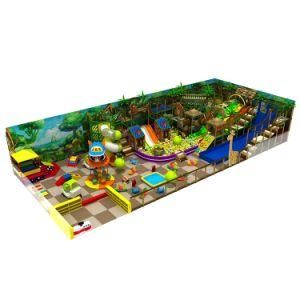 Commercial Children Jungle Gym Indoor Playground Merry Go Round Equipment, Kids Plastic Playground Slide Material