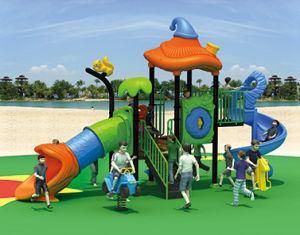 2020 Ocean Theme Kids Plastic Slide Kids Outdoor Playground Equipment Children Playground