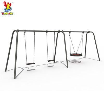 Outdoor Playground Stainless Steel Items Kids Swing