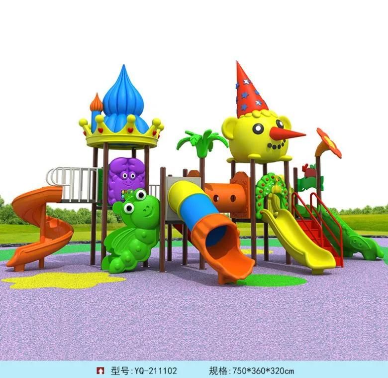 Children′s Slides Outdoor Large Toy Kindergarten Slides Plastic Play Equipment Combination