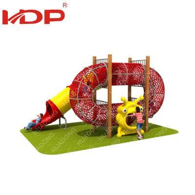 Develop Intelligence Multi-Function Wooden Outdoor Kids Playground Plastic Equipment