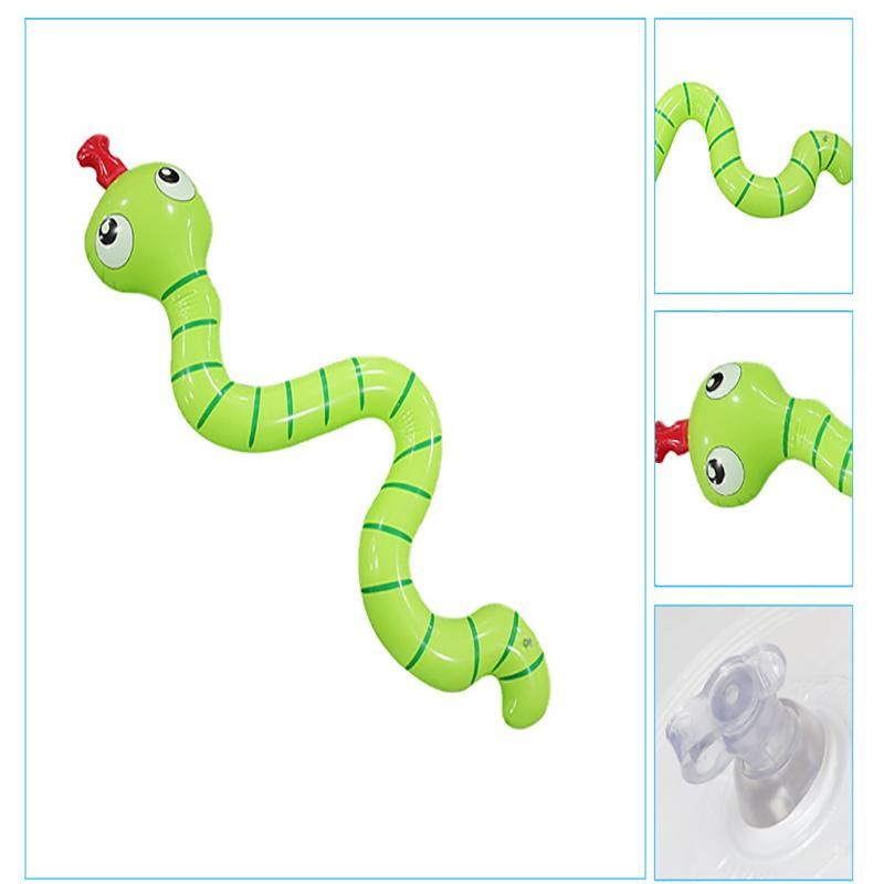 Summer Water Play Toys Inflatable PVC Floating Stick Snake Swimming Stick