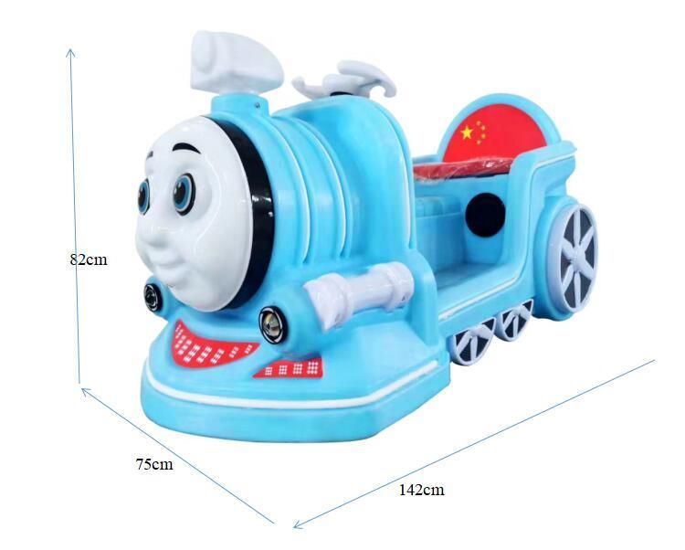 Hansel Adult Kids Amusement Motorbike Ride on Train Toy