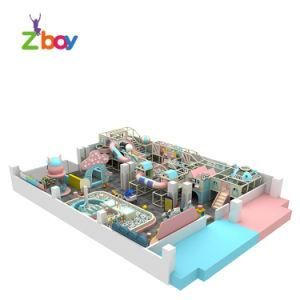 Commercial Ball Pool Children Indoor Playground Equipment Soft Play with Small Trampoline