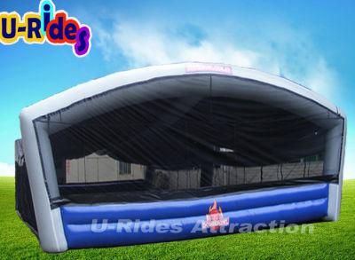 20m Long Inflatable Tennis Court Inflatable Sports Game Tennis Arena For Fun