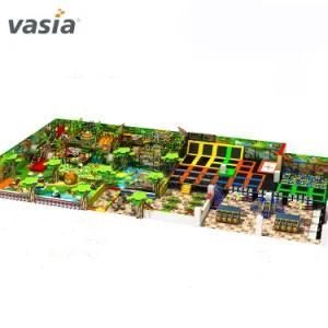 17 Experience Manufacturer Vasia Ultimate Large Jungle Theme Playground Structure