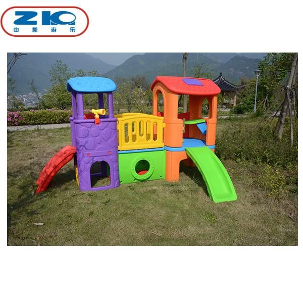 Kids Indoor Playhouse with Slide Children′ S Play Equipment Indoor Playground