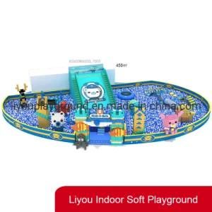 Large Indoor Playground Amusement Park with Ocean Ball Pool for Kids