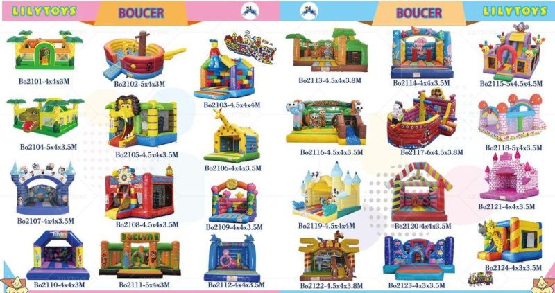 Outdoor Playground Equipment for Children Jumping Bouncy Amusement Park Funcity