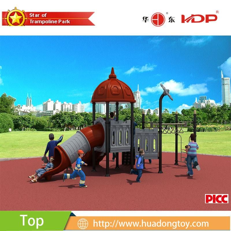 Large Kids Plastic Castle Outdoor Playground for Park