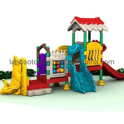 Children Outdoor Plastic Slide Playground Equipment