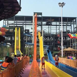 Professional Water Park Design of 28m High Speed Water Slide
