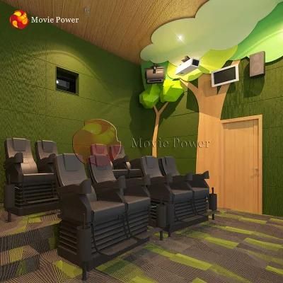 Customized Forest Amusement Park Theme Cinema Equipment 4D 5D Cinema Simulator