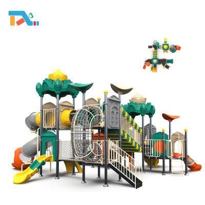 Modern and Popular Outdoor Kids Playground Like Cartoon Kingdom for Sale