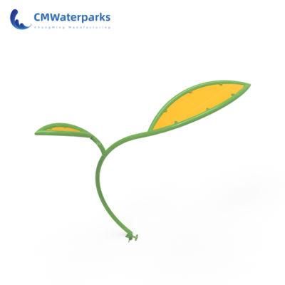 Hot Sale Leaf Shape Water Splash for Kids Park Water