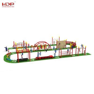 Exciting Outdoor Rope Nets Climbing Exercise Playground