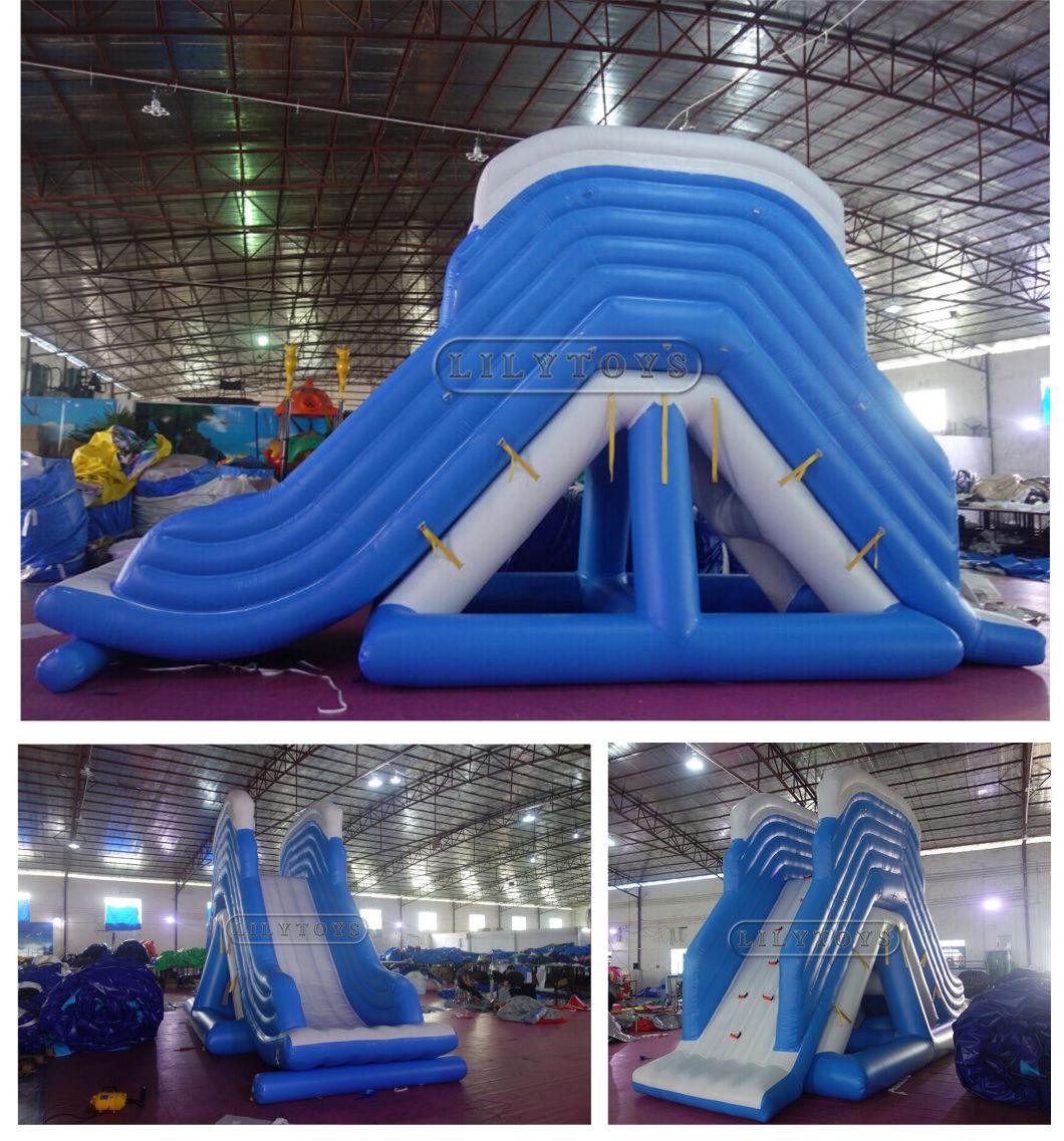 Lilytoys Inflatable Slide Kick, Water Tower Slide, Inflatable Water Toys