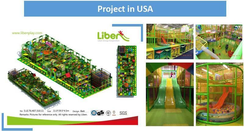 Plastic Zone with Free Customized Design Kids Adventure Play Soft