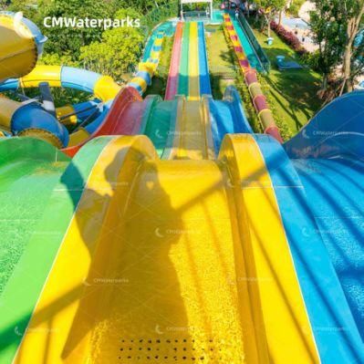 Hot Sale Water Park Equipment Fiberglass Water Slide Outdoor Playground Equipment