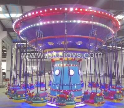 Amusement Park 24 Seats Equipment Rides Flying Chair