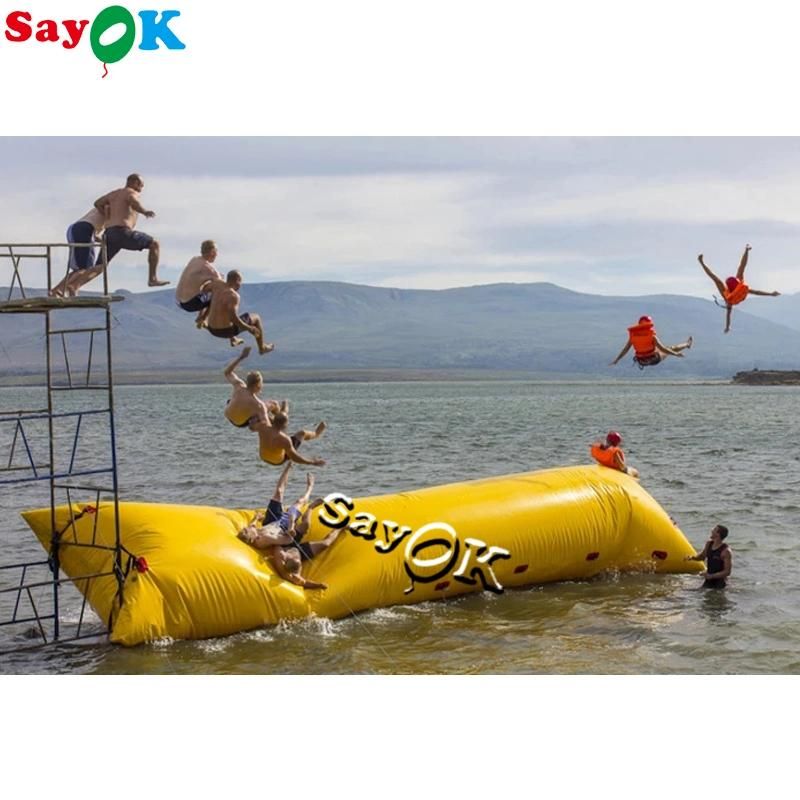 Customized Factory Price Inflatable Water Blobjumping Pillow