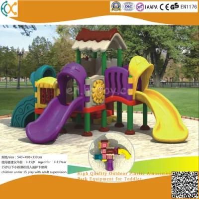 Lovely Small Set Outdoor Plastic Playground Equipment for School