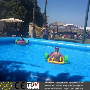 HDPE Blow Plastic Village Fete Hand Cranking Paddle Boat