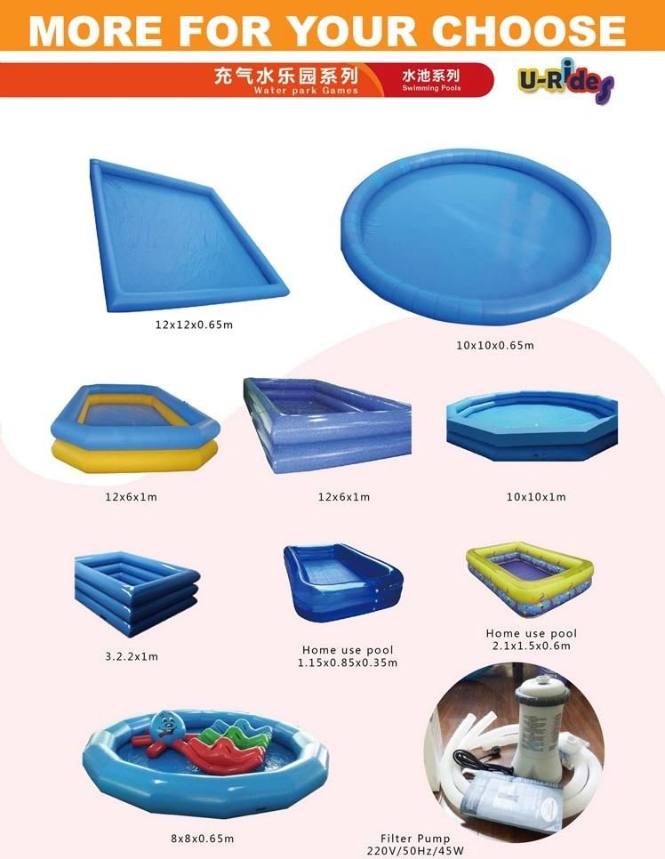 Engineering Plastic Hand Cranking Paddle Boat for Inflatable Swimming Pool or water park or Amusement Park