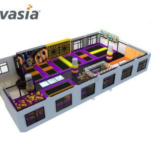 Adult Size Indoor Playground Large Sized Big Indoor Trampoline