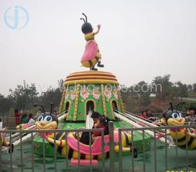 Top Quality Amusement Park Equipment Self Control Rotary Bee Rides for Kids Rides Manufacturer