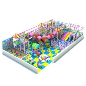 Kids Plastic Indoor Playground Factory Equipment Game for Sale