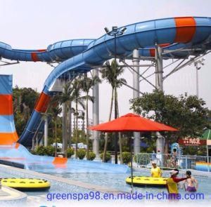 Giant Scary Tumbler/ Fiberglass Water Slide for Water Park (WS-007)