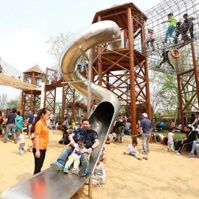 Children&prime;s Amusement Park Outdoor Playground Slide Climbing Net Adventure Equipment