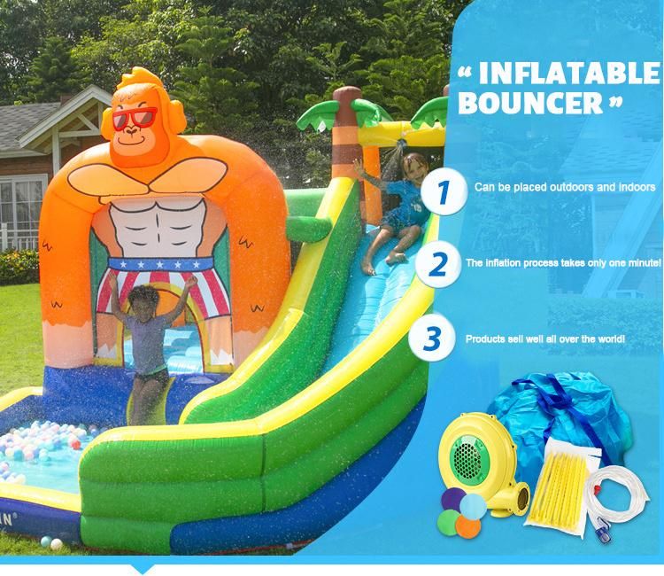 Custom Slide Pool Inflatable Bouncer Castle for Children