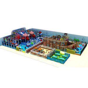 Colorful Indoor Ocean Children Play Area Playground Equipment