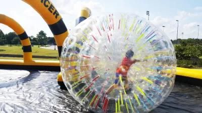 PVC Inflatable Zorb Ball Race Track Inflatable Go Gart Track Sport Game