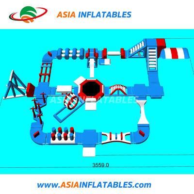 Water Trampoline Park Inflatable Amusement Water Park for Beach Resort