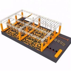 Customized Ninja Obstacles Course for Trampoline Park