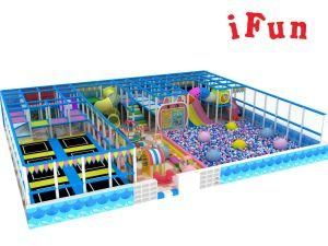 Ifunpark Soft Playground Indoor Game Room Slide Trampoline Amusement Park 238 Sqm