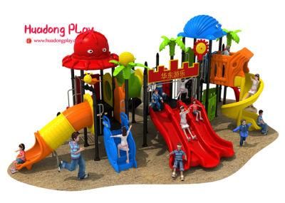 Kids Outdoor Playground Plastic Slides