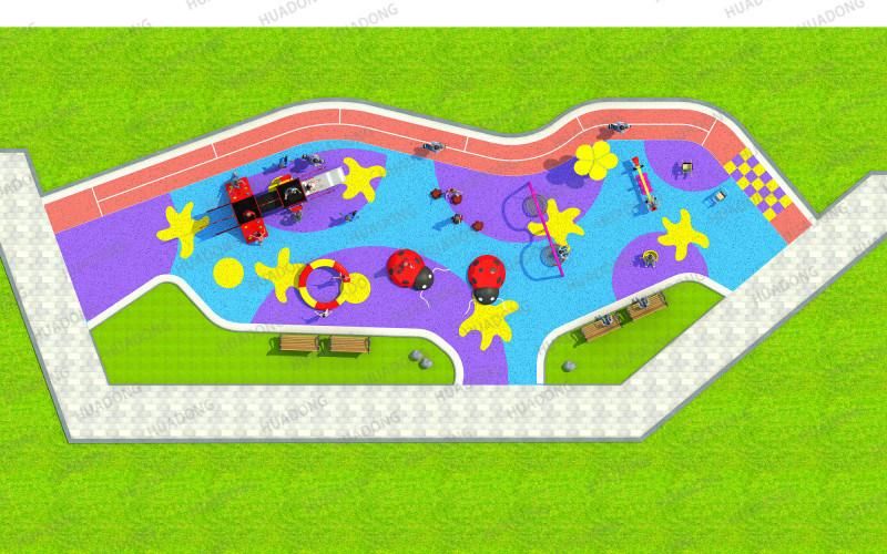 New Design Children Outdoor Theme Playground