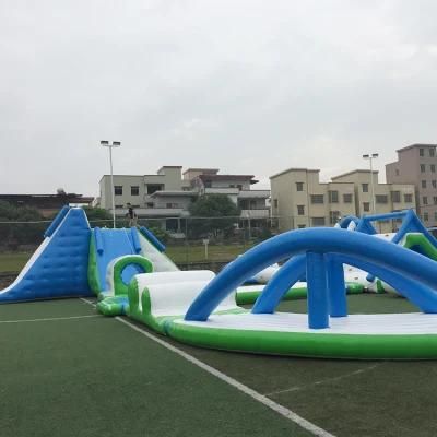 Adults Kids Outdoor Aqua Park Water Games Inflatable Ground Water Park