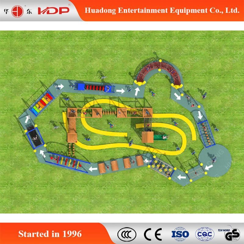 Environmental Friendly Outdoor Playground Equipment Amusement Runway